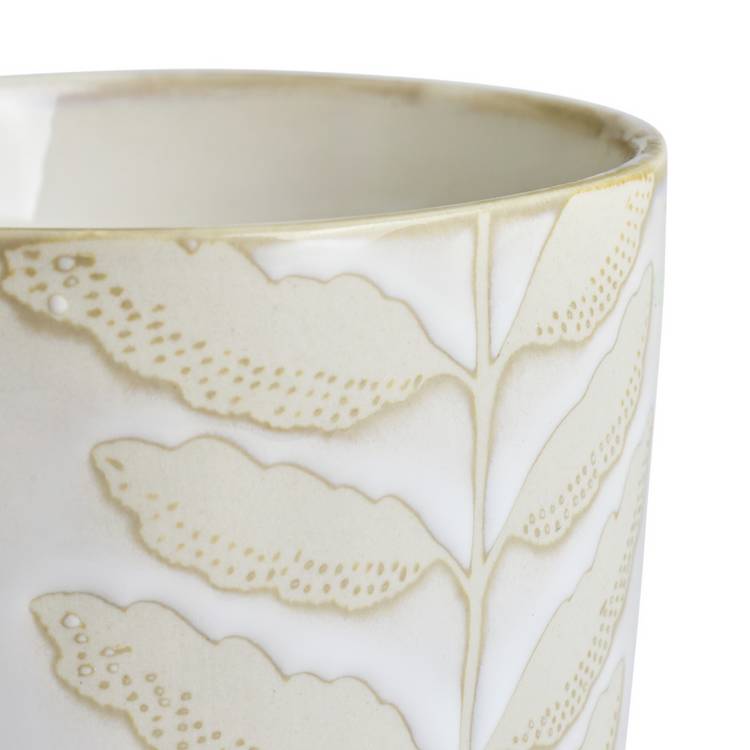Habitat Bellis floral stoneware mugs 4pk, UK version