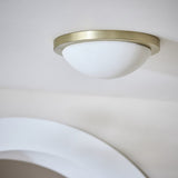 Argos Home brass bathroom flush light - British product