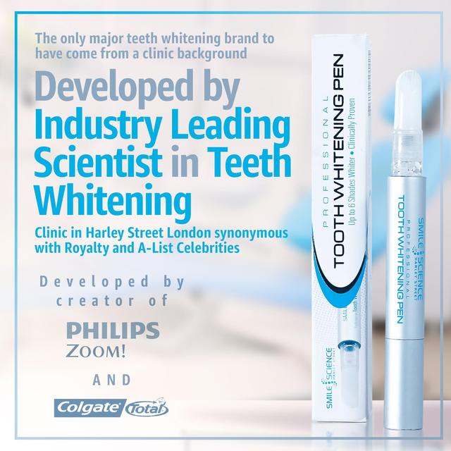 Smile Science Professional Tooth Whitening Pen GOODS M&S   