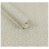 Arthouse symmetrical chic silver wallpaper, UK version