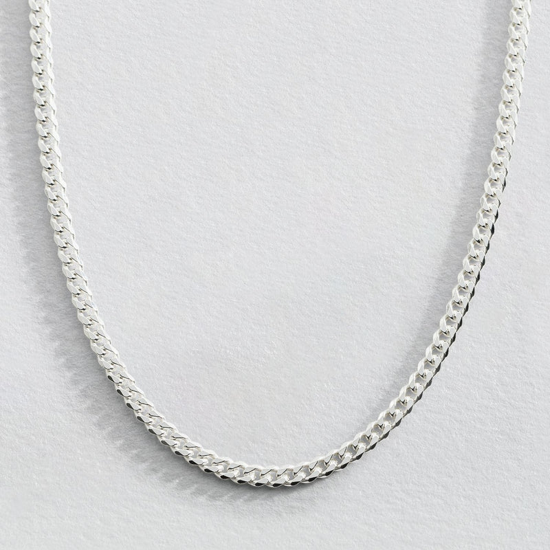 Revere sterling silver curb chain 24 inch, UK version