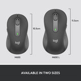 Logitech M650 wireless mouse black, imported from the UK