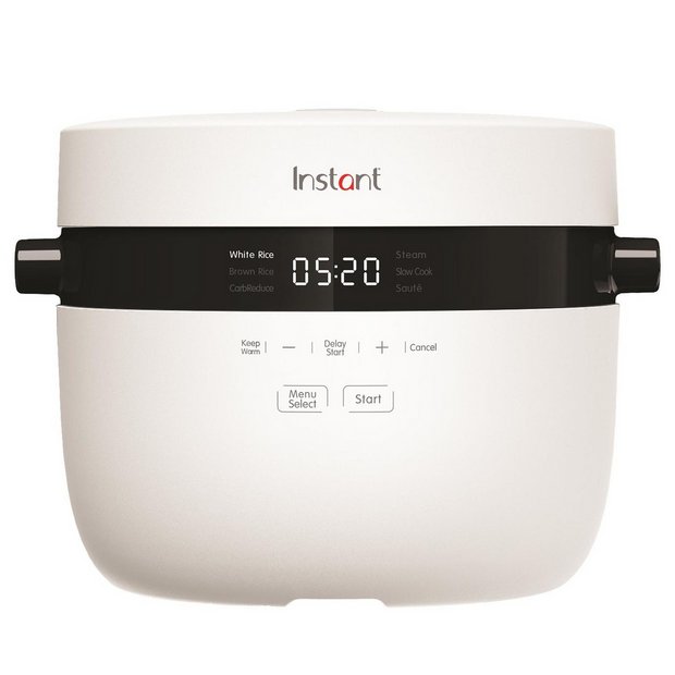 Instant Pot Rice Cooker and Steamer white 2.8L, imported from the UK
