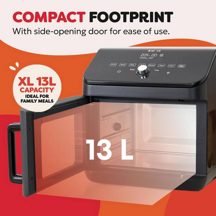 Instant Vortex Plus 13L air fryer oven black - British product