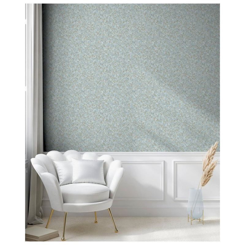 Arthouse textured marble wallpaper soft blue, imported from the UK