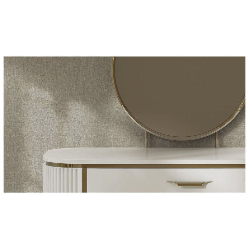 Arthouse Urban Weave taupe wallpaper roll (British brand)