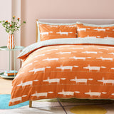Habitat x Scion Cotton Mr Fox Family Bedding Set - King size