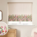 Argos Home floral garden cream blackout roller blind 90cm (British brand)