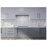 Arthouse grey marble brick geometric wallpaper - British product