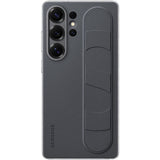 Samsung S25 Ultra standing grip case in black, UK version