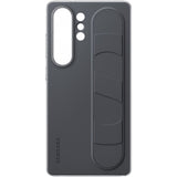 Samsung S25 Ultra standing grip case in black, UK version