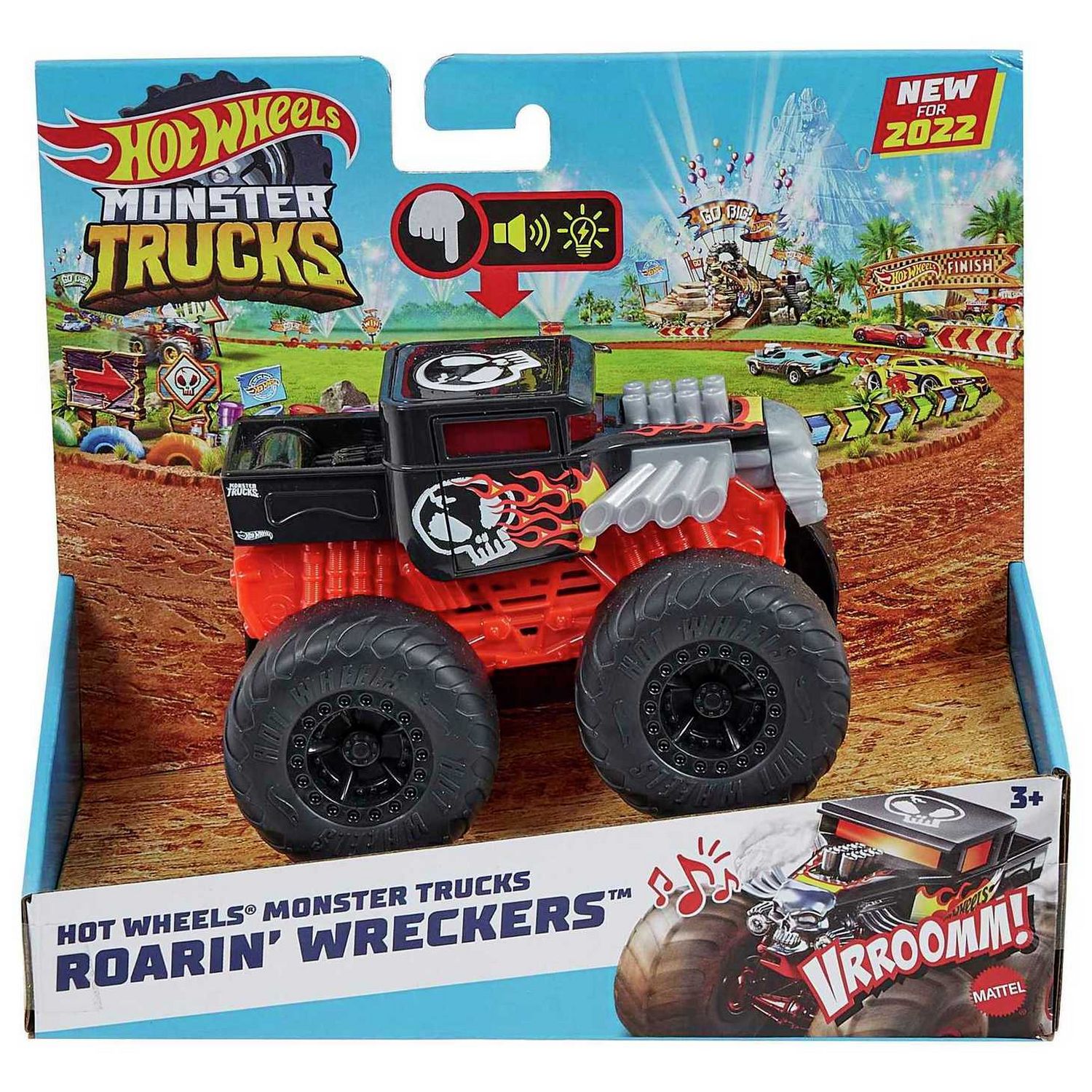 Hot Wheels Monster Trucks Roarin Wreckers 1:43 scale, UK version