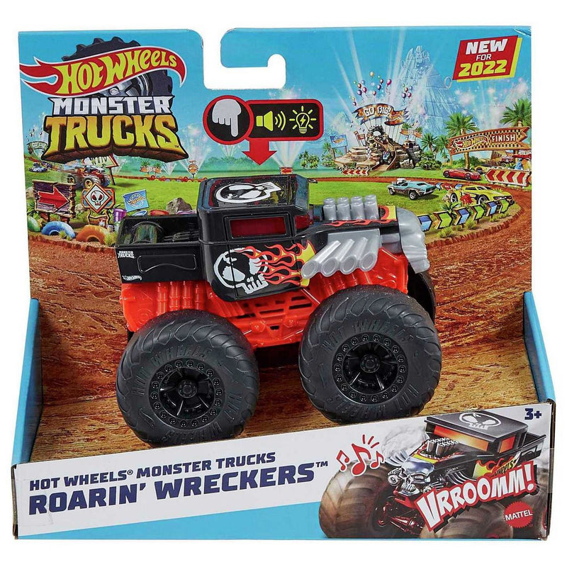 Hot Wheels Monster Trucks Roarin Wreckers 1:43 scale, UK version