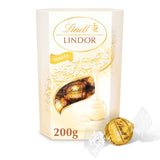 Lindt Lindor White Chocolate Truffles   200g GOODS M&S   