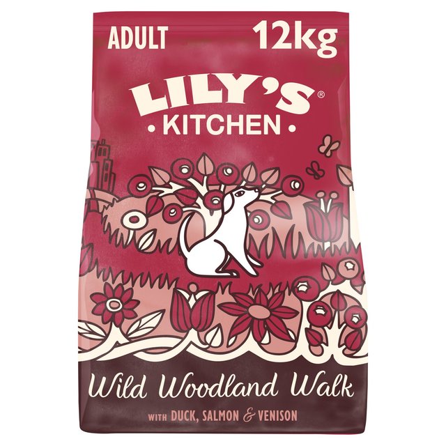 Lily's Kitchen Dog Duck Salmon & Venison Wild Woodland Walk Adult Dry Food   12kg GOODS M&S   