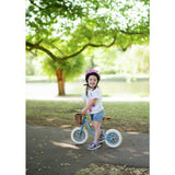 Huffy Vintage Kids Balance Bike 10 inch in Gloss Blue (British brand)