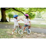 Huffy Vintage Kids Balance Bike 10 inch in Gloss Blue (British brand)