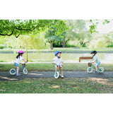 Huffy Vintage Kids Balance Bike 10 inch in Gloss Blue (British brand)
