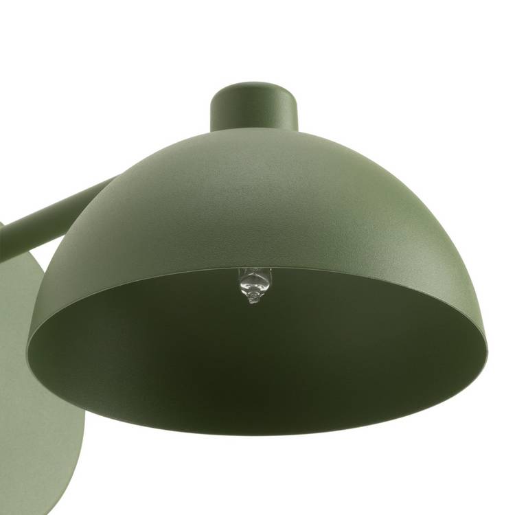 Habitat Mushroom Green Steel Wall Light, UK version