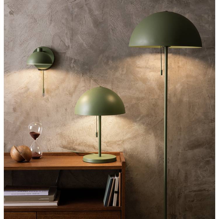 Habitat Mushroom Green Steel Wall Light, UK version