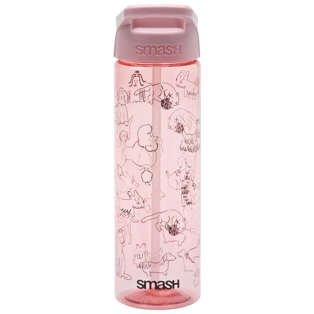 Smash Cat Dog sipper water bottle 700ml (British brand)