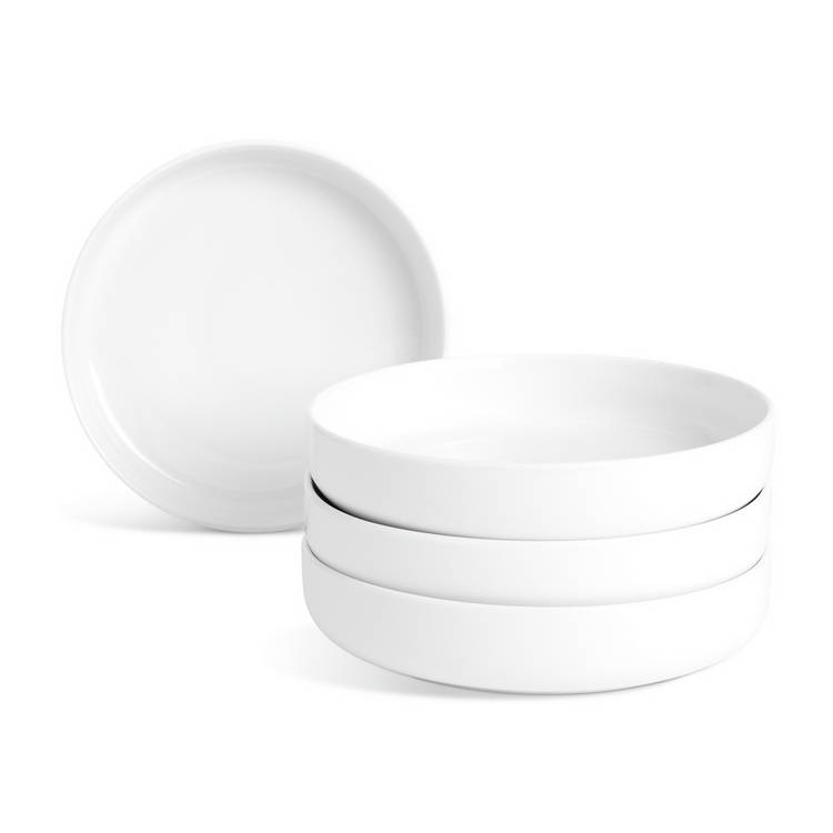Habitat white porcelain plates set of 4, UK version
