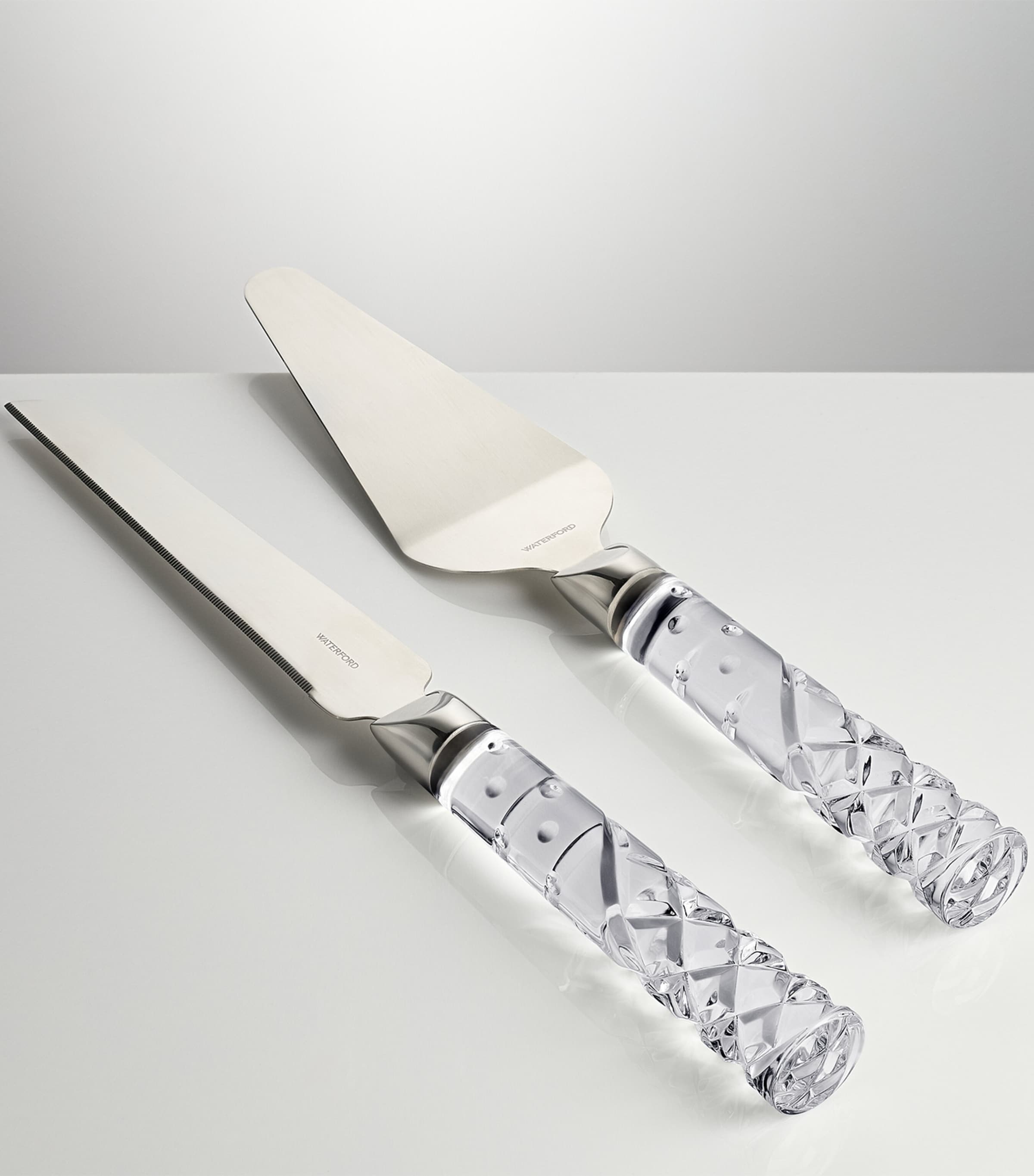 Waterford Crystal Celebrations cake knife and server set (British brand)