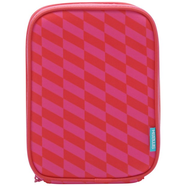 Smash pink lunch bag insulated neoprene, UK version