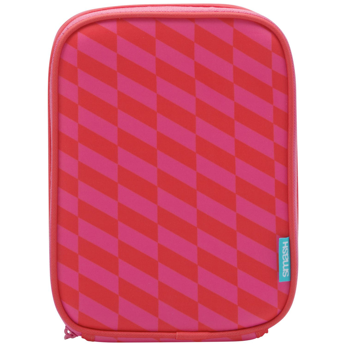 Smash pink lunch bag insulated neoprene, UK version