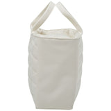 Smash Planet beige chevron lunch bag, imported from the UK