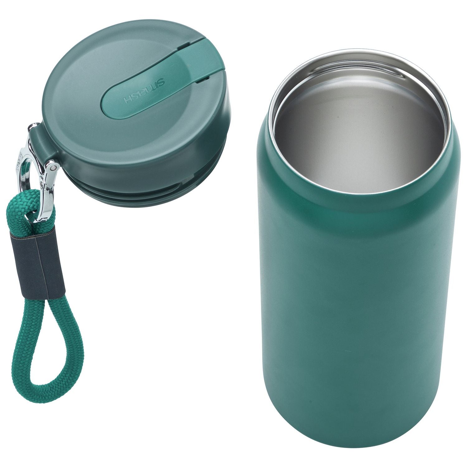 Smash Barista Buddy teal travel coffee cup 350ml, imported from the UK