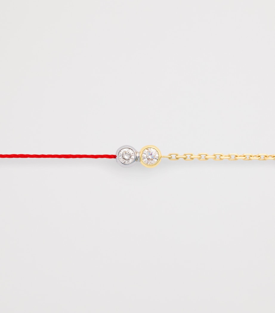 Redline 20th Anniversary Gold Diamond Bracelet, imported from the UK