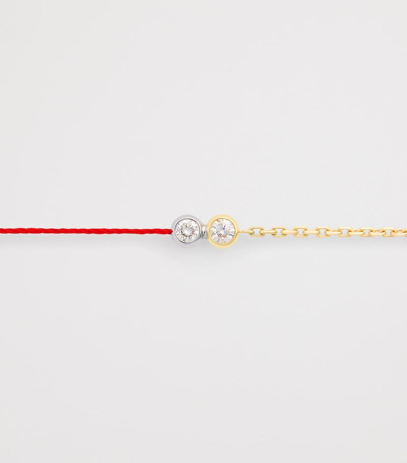 Redline 20th Anniversary Gold Diamond Bracelet, imported from the UK