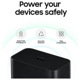 Samsung 45W Super Fast Charger black - British product