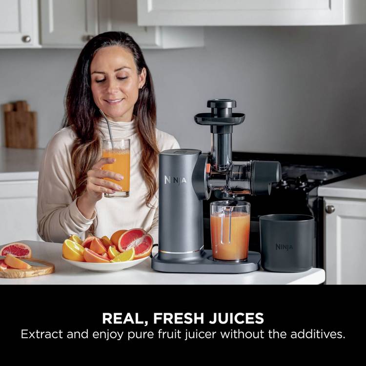 Ninja cold press juicer black JC151UK, imported from the UK