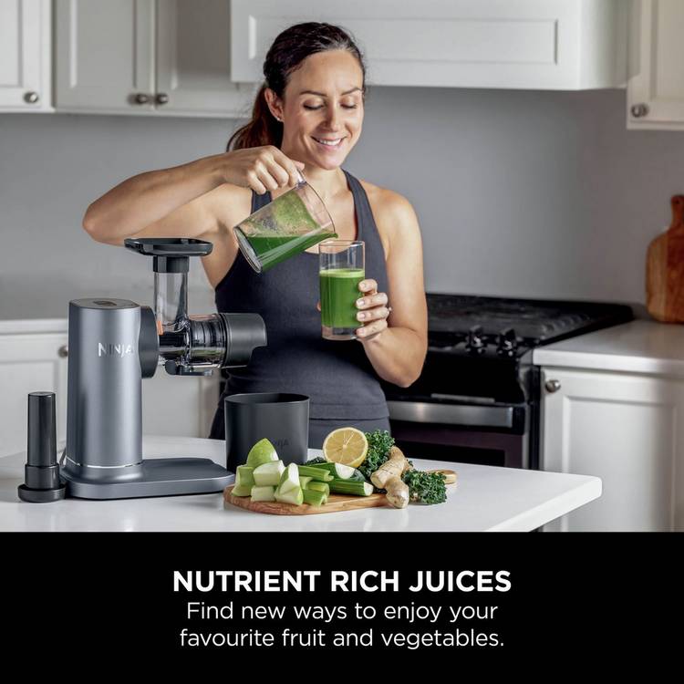 Ninja cold press juicer black JC151UK, imported from the UK