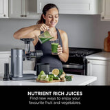 Ninja cold press juicer black JC151UK, imported from the UK