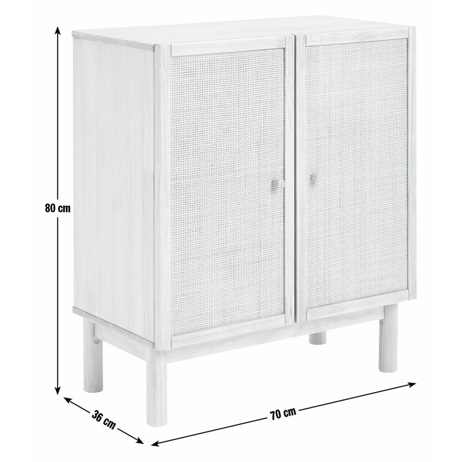 Habitat Simone 2 door shoe storage cabinet oak (British brand)