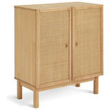 Habitat Simone 2 door shoe storage cabinet oak (British brand)