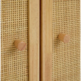 Habitat Simone 2 door shoe storage cabinet oak (British brand)