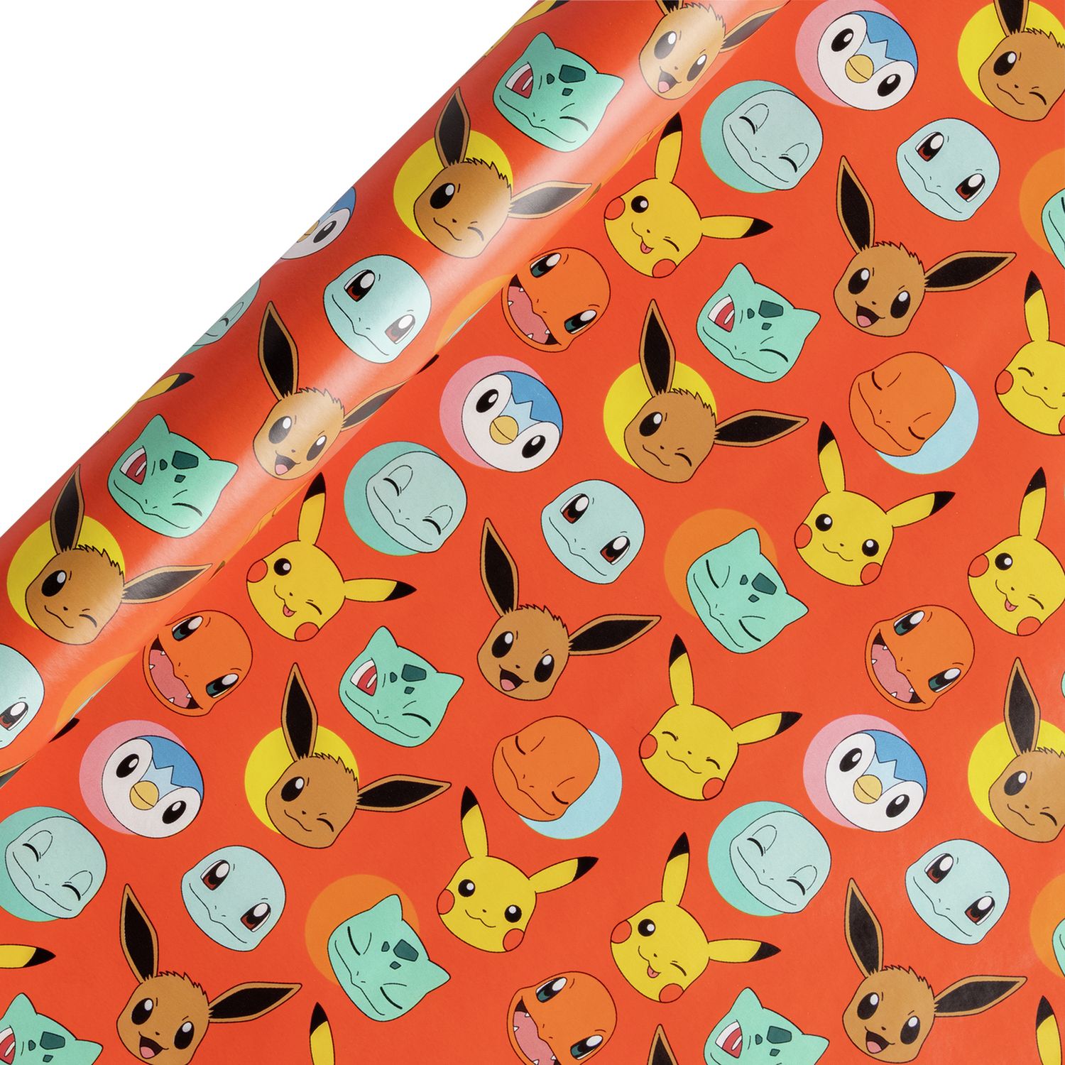 Pokemon wrapping paper 2 rolls set, UK version