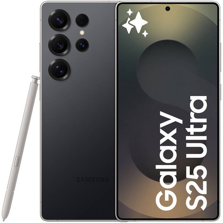 Samsung Galaxy S25 Ultra 1TB AI phone Black, imported from the UK