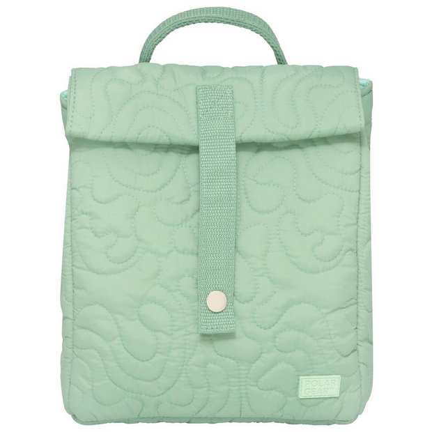 Polar Gear washable quilted roll top lunch bag - British product