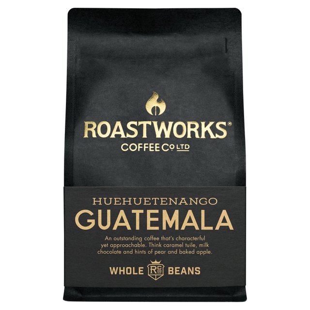 Roastworks Guatemala Whole Bean Coffee   200g