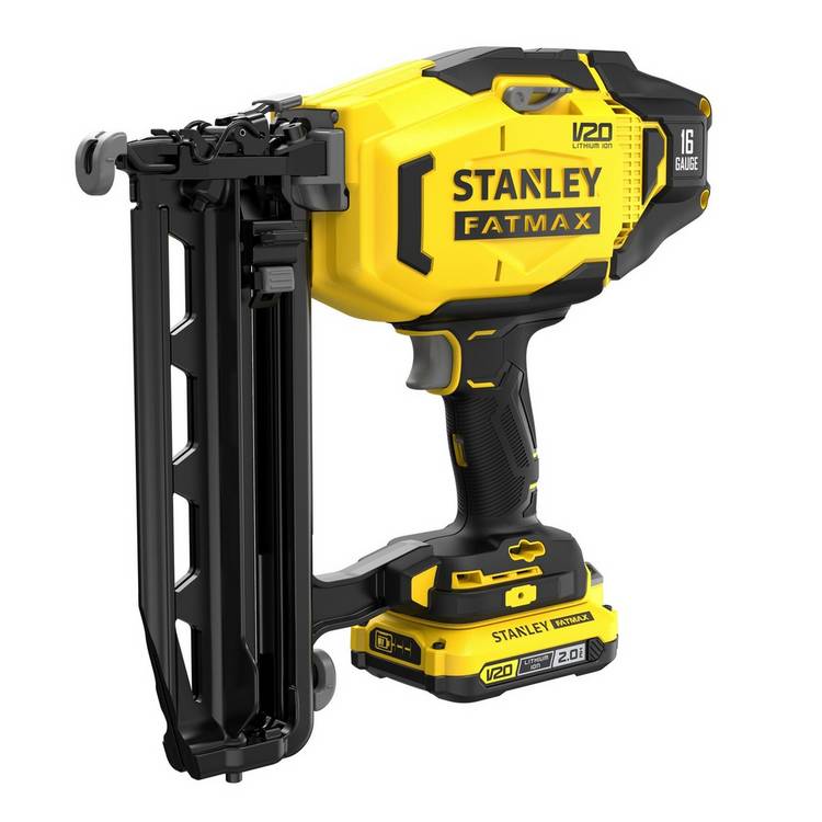 Stanley Fatmax V20 cordless finishing nailer 16 gauge, imported from the UK