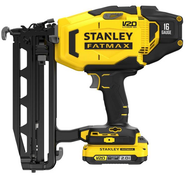 Stanley Fatmax V20 cordless finishing nailer 16 gauge, imported from the UK