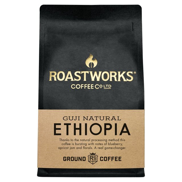 Roastworks Ethiopia Natural Ground Coffee   200g