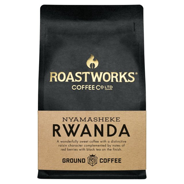 Roastworks Rwanda Ground Coffee   200g GOODS M&S   