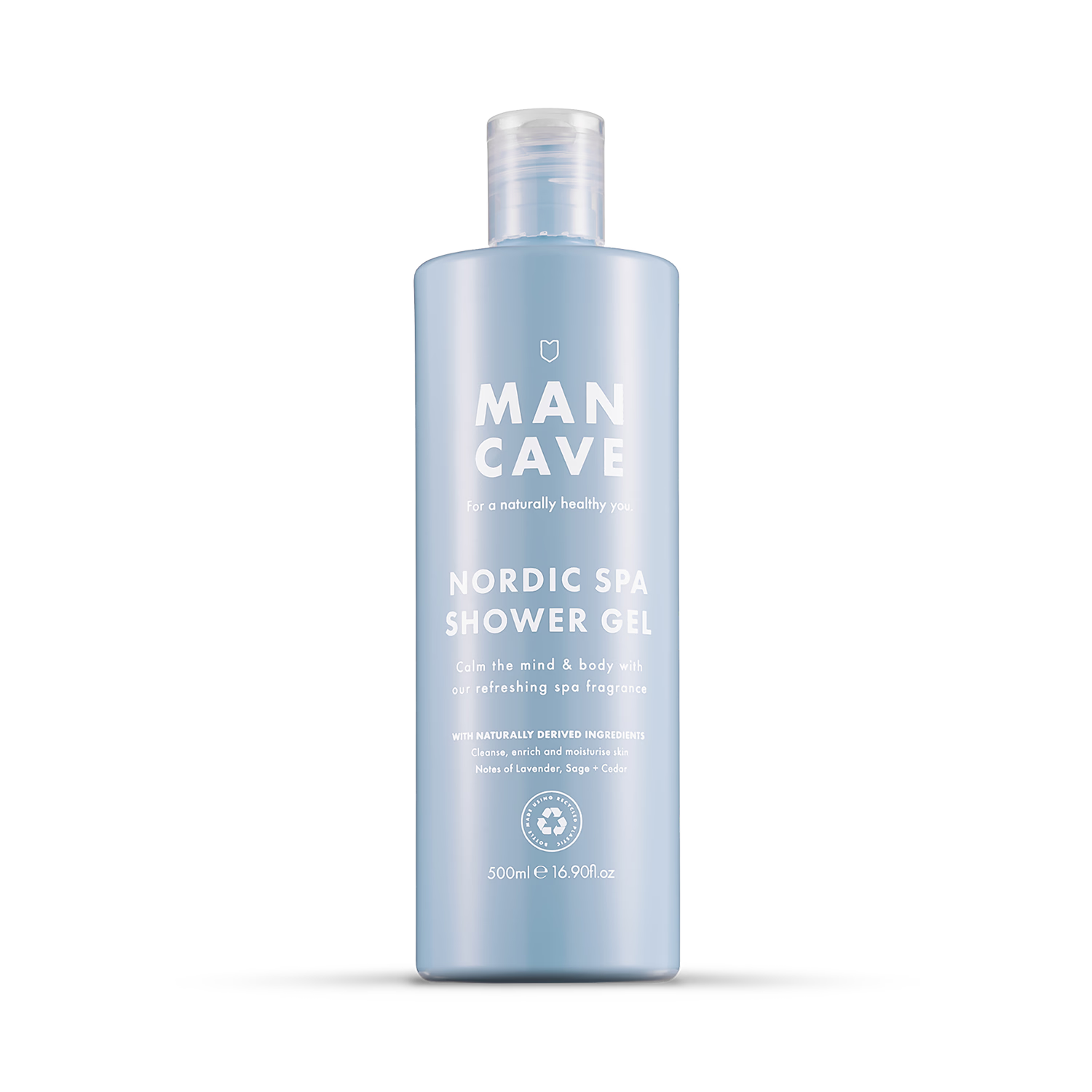 ManCave Nordic Spa shower gel 500ml, UK version