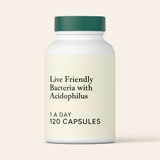 Holland & Barrett Live Friendly Bacteria with Acidophilus 3 Billion 60 Capsules